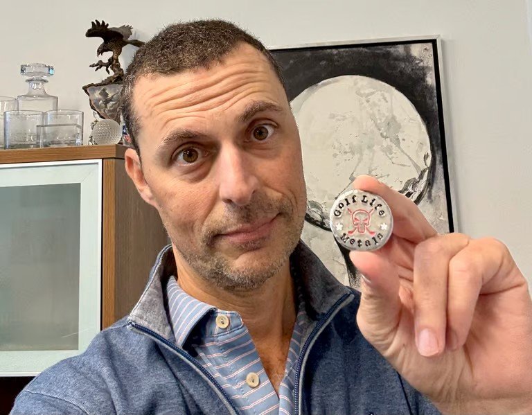 GLM College Markers Golf ball Marker