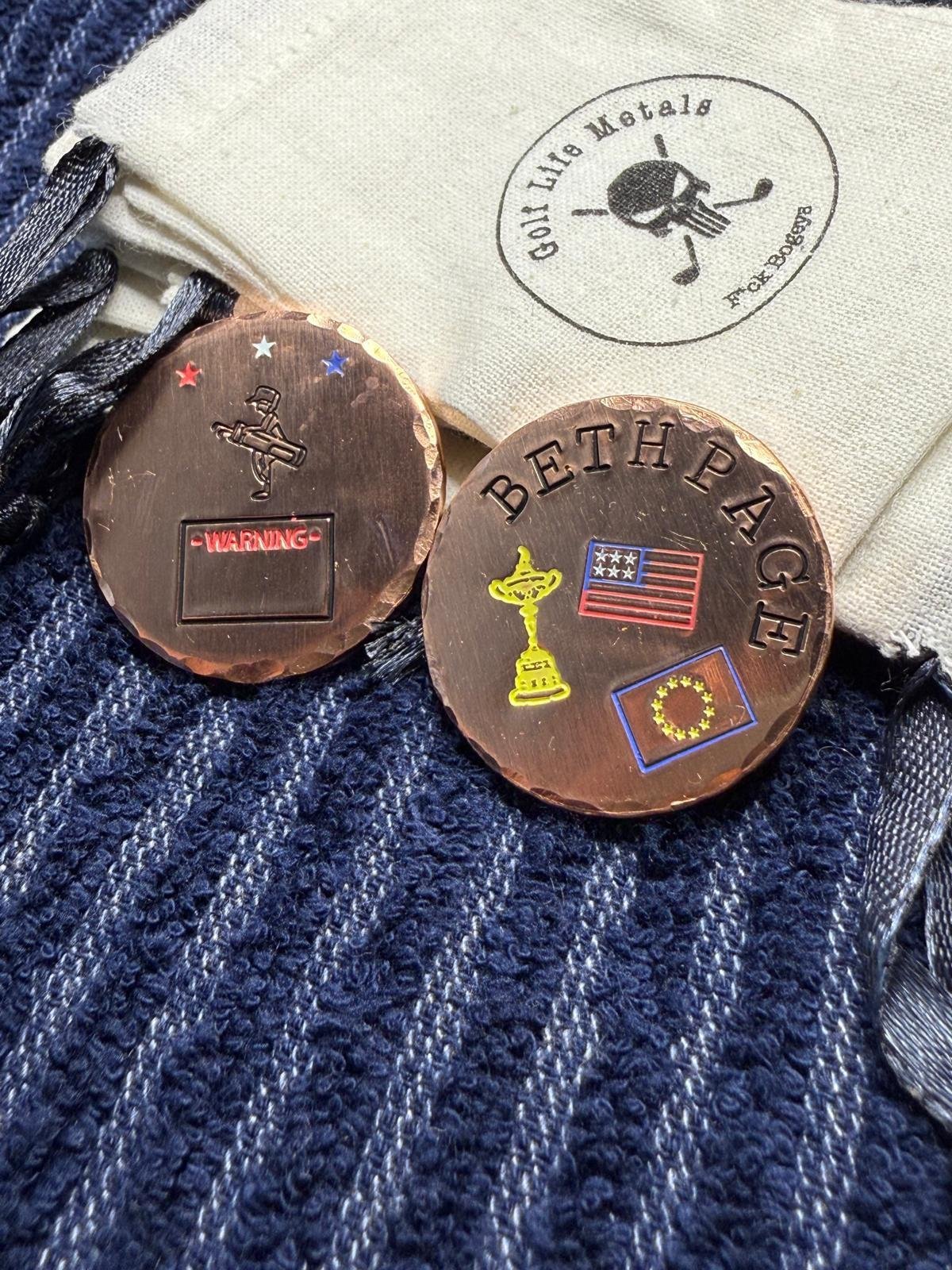 Bethpage Ryder Cup Ball Marker – Exclusive GLM Edition | Custom